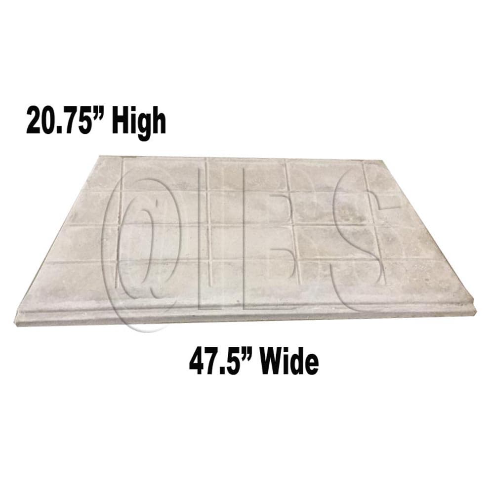 57505MON Vermont Castings Hearth Brick Shr48 - SHIPS FREIGHT ONLY