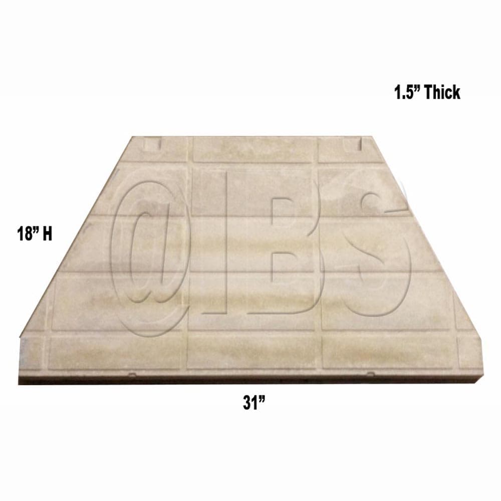 3919147 Vermont Castings Hearth Brick Mbc36