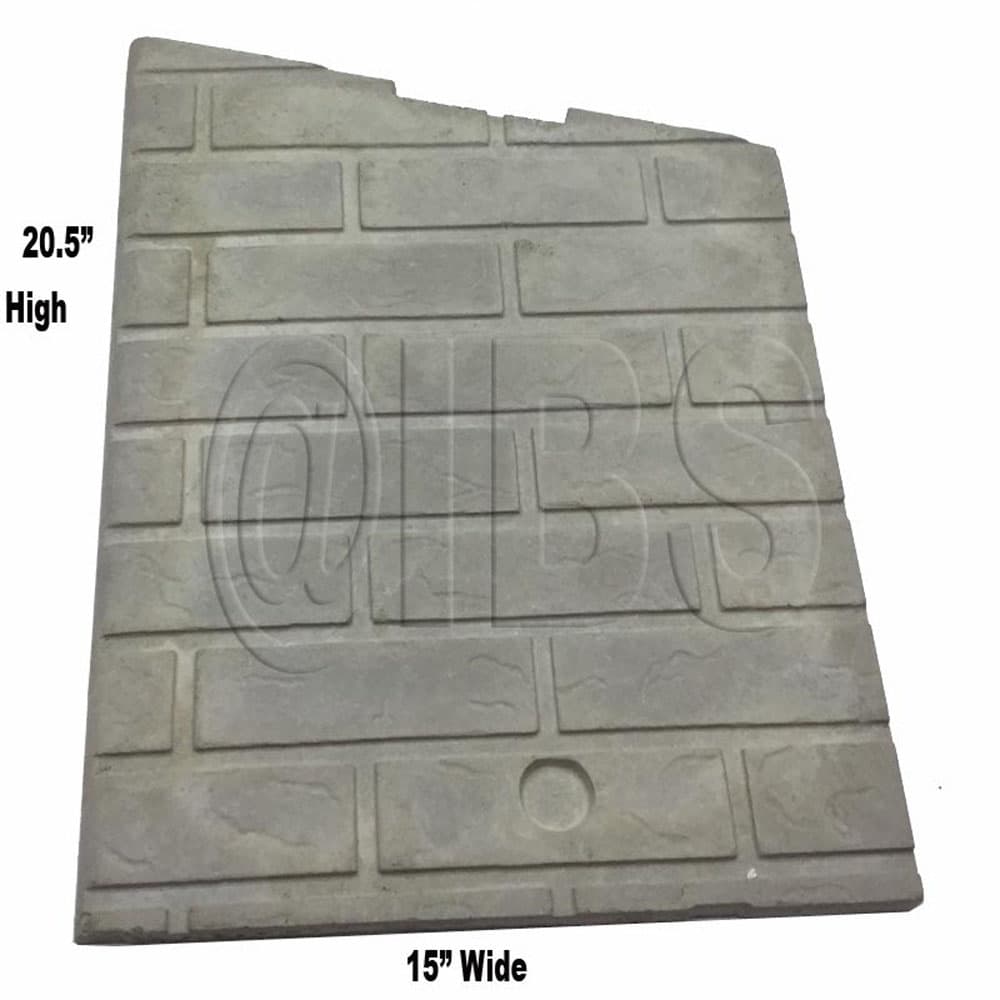 52924MON Vermont Castings Firebrick Left Refractory Gcuf36/42B