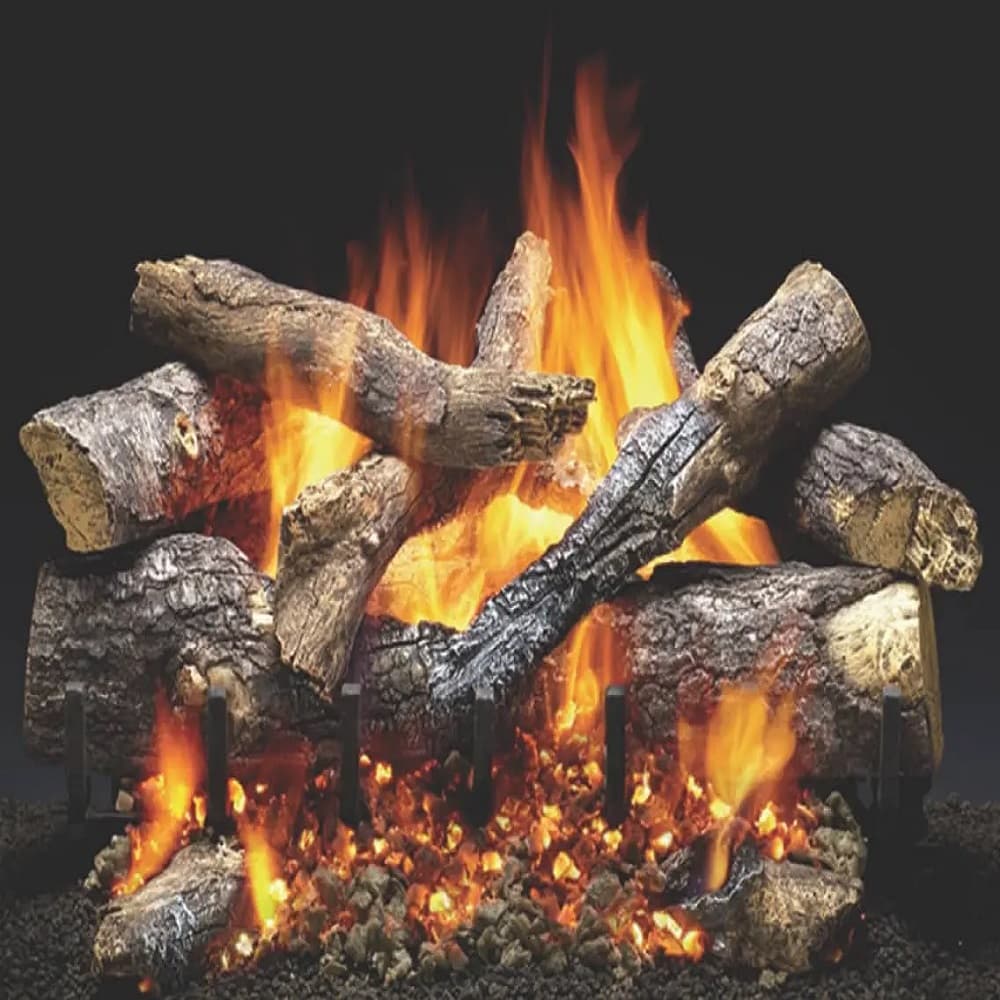 Heat & Glo 81129MON Grand Oak 30" Matchlight Hearth Kit