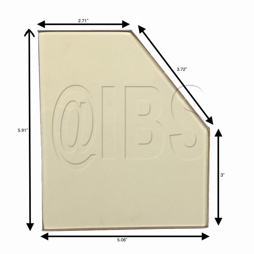 1401136 Vermont Castings Glass Res Single Door - VCP