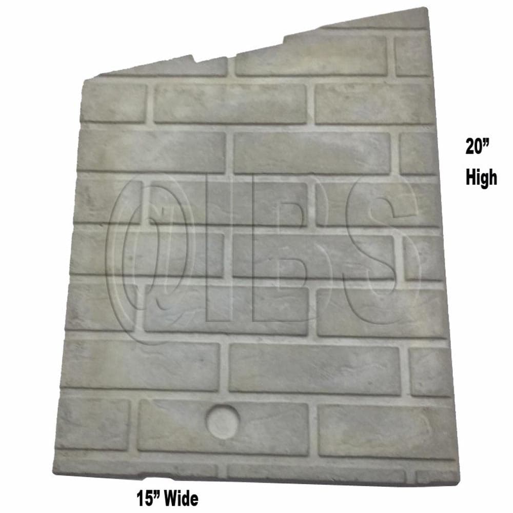 53071MON Vermont Castings Firebrick Right Refractory Gcuf36/42B