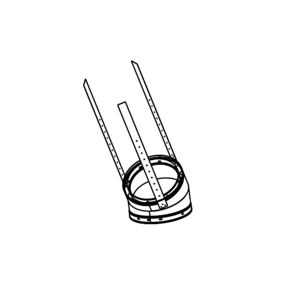 37025MON Vermont Castings 30 Degree Elbow (offset and return) SL300