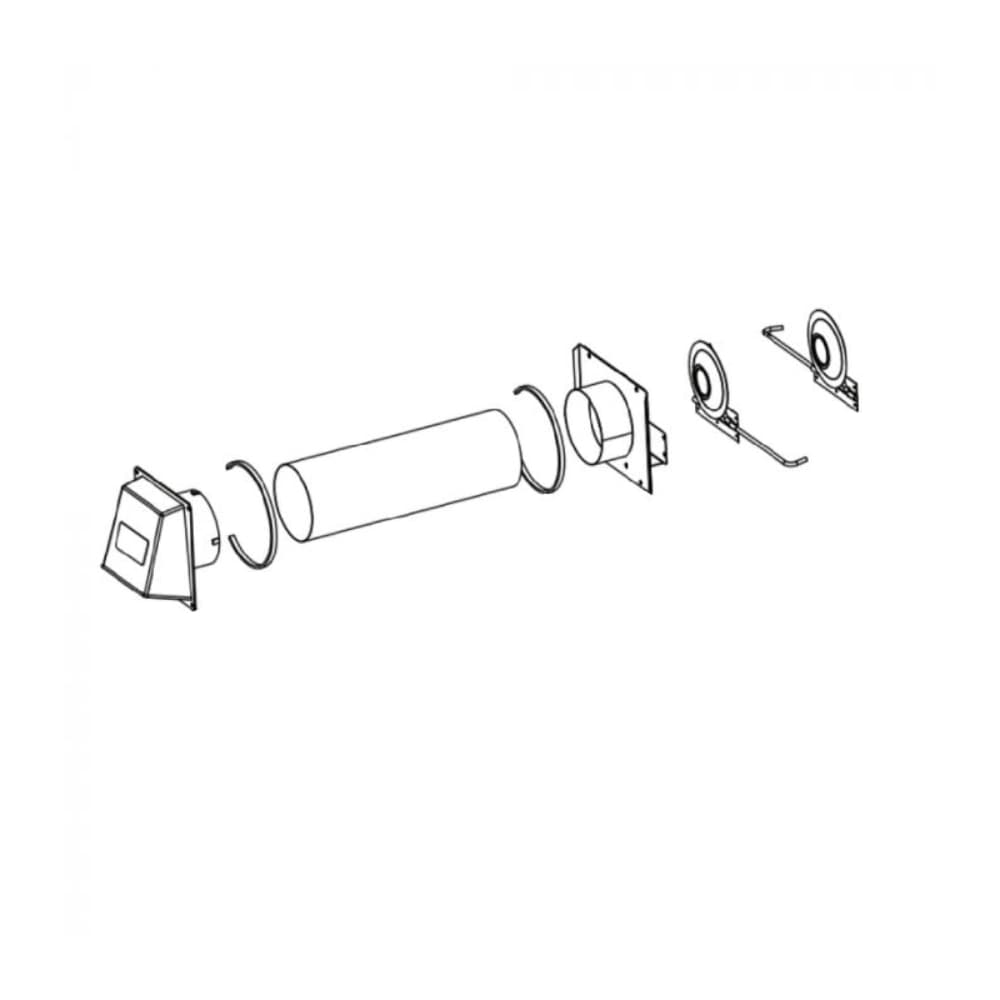 36513MON Vermont Castings Outside Air Kit (flex not included) for