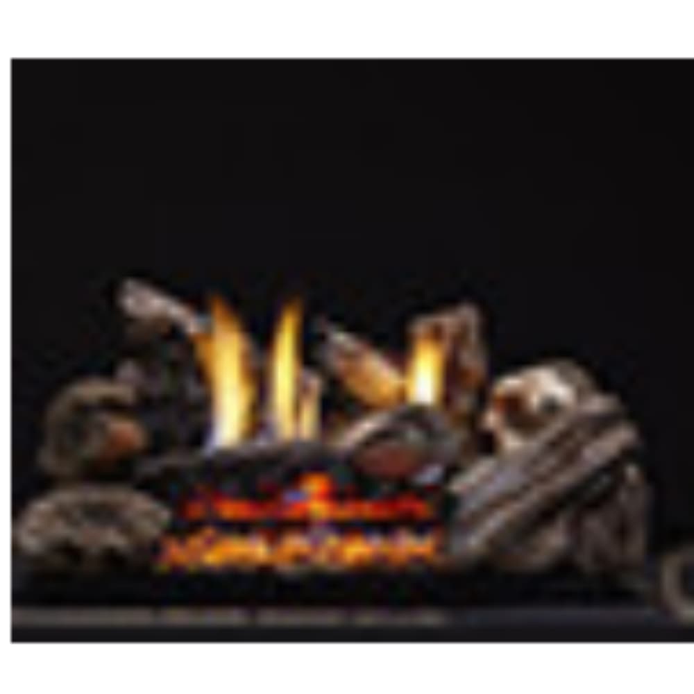 36299MON Vermont Castings 18in Burncrete Hybrid 8 pc Moxie Log Set