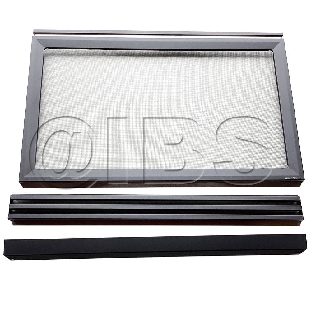 DF-8-BK Vermont Castings Rectangular Front With Bottom Louvers Inside Fit Includes Hood - Black