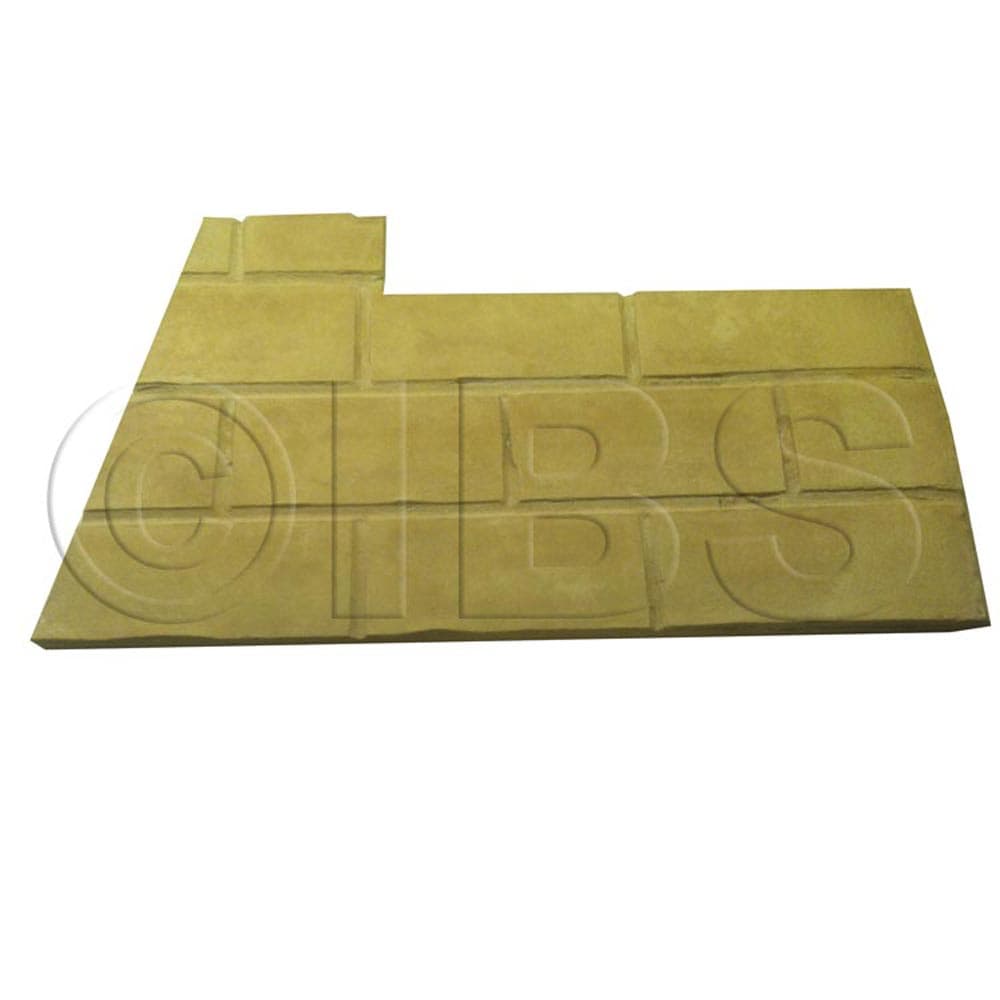 10007993 Vermont Castings Refractory Lining Bot Right