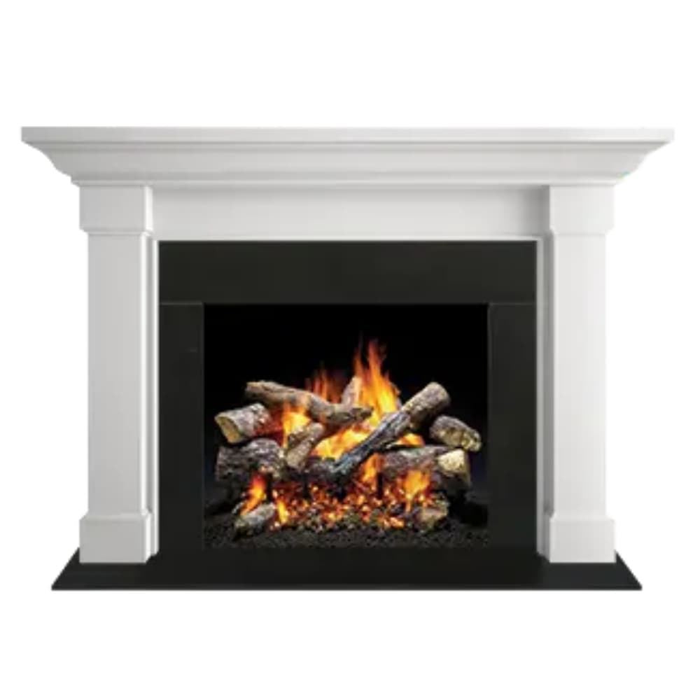 36319MON Kenwood Flush Mantel Maple Unfinished
