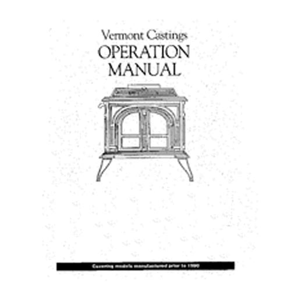59385MON Vermont Castings Instruction Sheet Manual