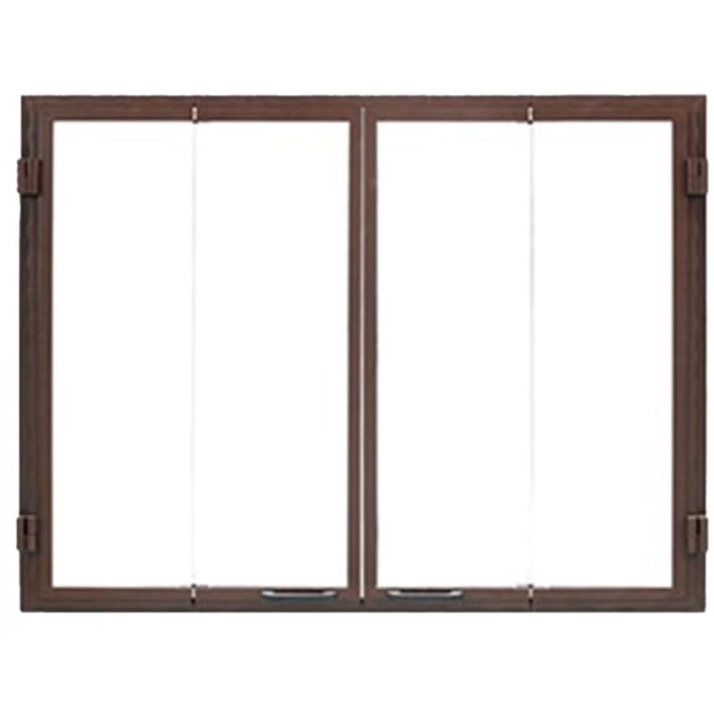 55718MON Vermont Castings Glass Bi-Fold Door Black