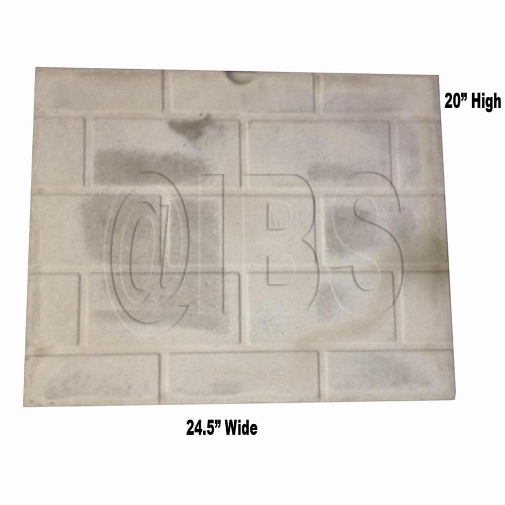 3925123 Vermont Castings Back Brick Mr/Mrc42 G800/2000 Discontinued - REPLACED By Cut To Size Panel