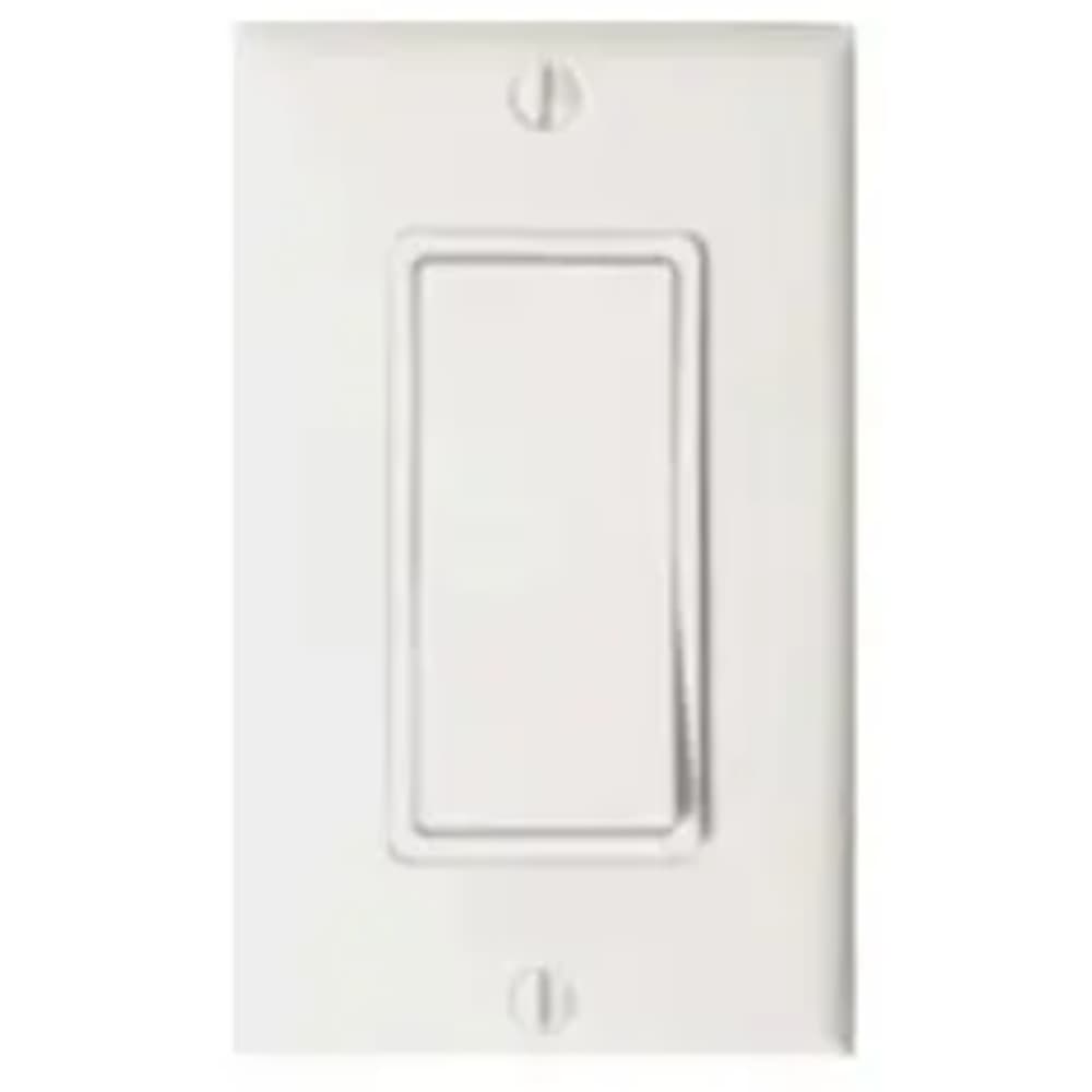 91027MON Intellifire Touch White Wireless Wall Switch (On/Off, Cold Climate, Battery Strength