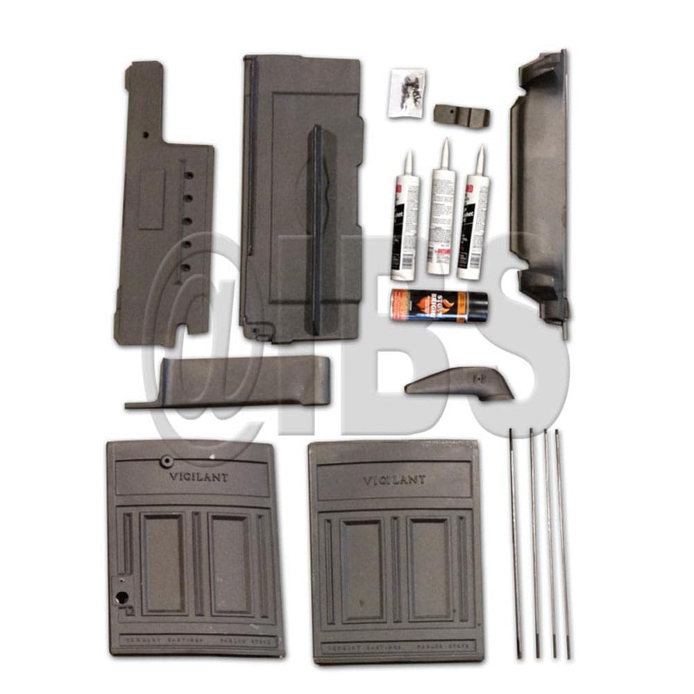 0005855 Vermont Castings Fireback Kit Vig Ic