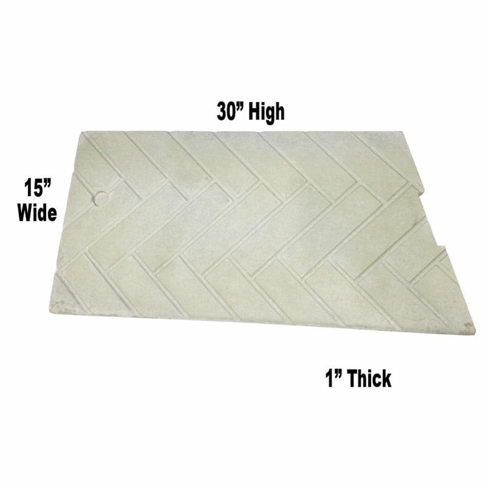 70235MON Vermont Castings Refractory Fire Brick Right