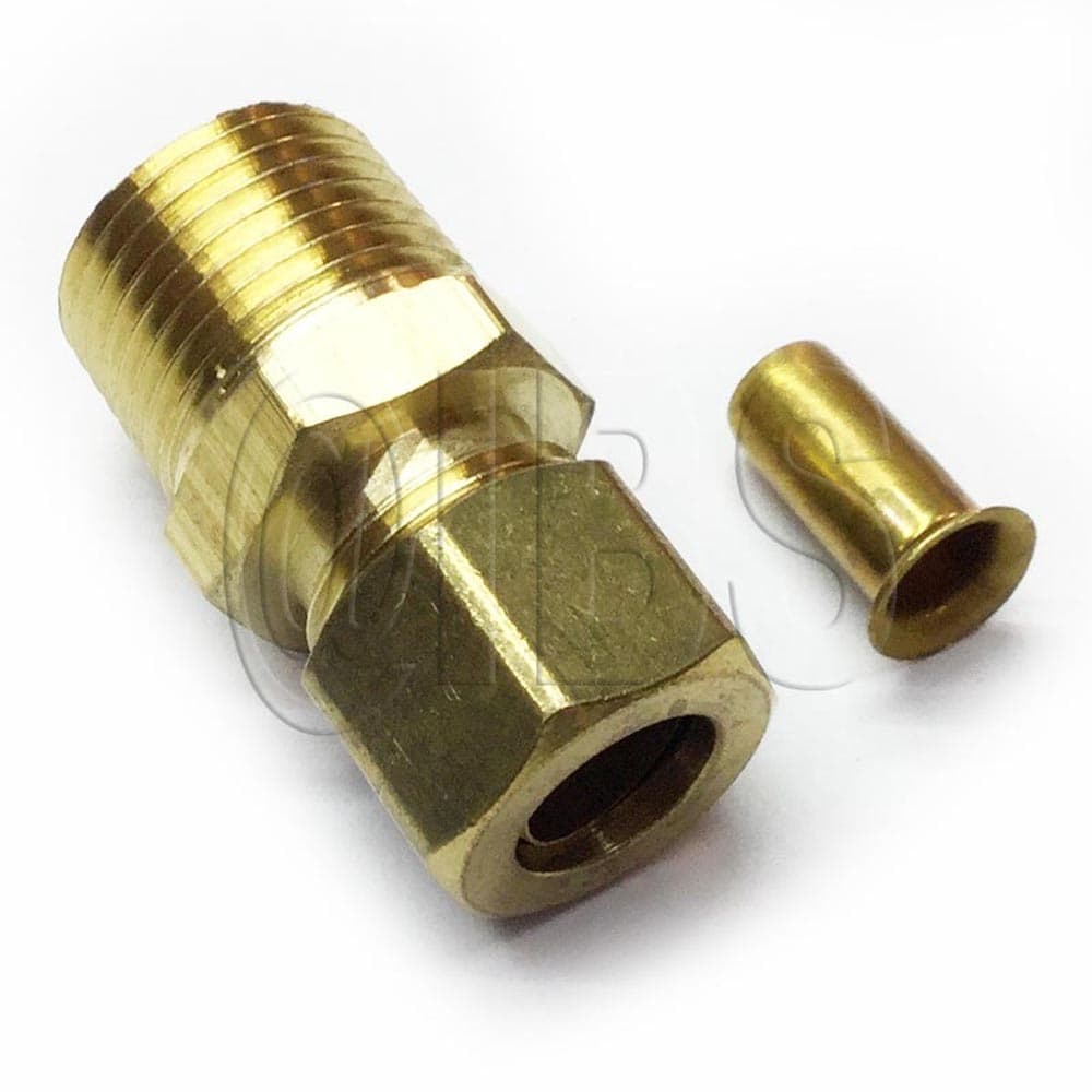 53406MON Vermont Castings Fitting Brass 3/8 Npt X 3/8 Cc
